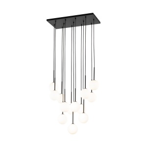 Lustra Negru 13xG9 MARTIN 10079TK - Img 4