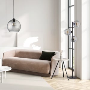 Lustra Negru 1xE27 CUBUS 4292TK - Img 2