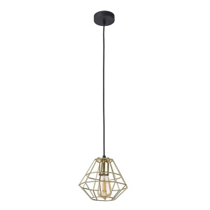 Lustra Negru 1xE27 DIAMOND 1724TK