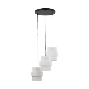 Lustra Negru 3xE27 CALISTO 6018TK - Img 1