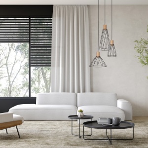 Lustra Negru 3xE27 MODESTO 10188TK - Img 4