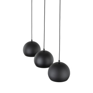 Lustra Negru 3xE27 ZOE 10169TK - Img 4