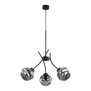 Lustra Negru 3xE27 ZULIA 5748TK