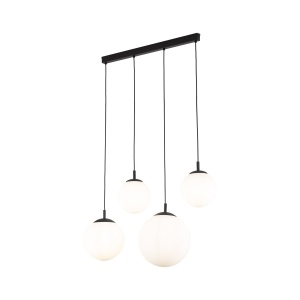 Lustra Negru 4xE27 ESME 4790TK - Img 3