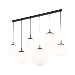 Lustra Negru 6xE27 ESME 4792TK - Img 3