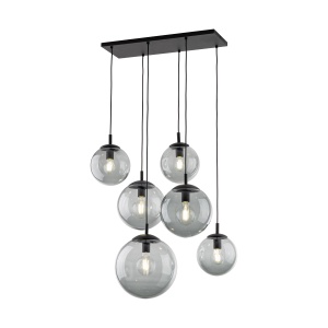 Lustra Negru 6xE27 ESME 5384TK - Img 4
