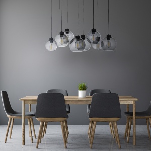 Lustra Negru 8xE27 CUBUS 4113TK - Img 3
