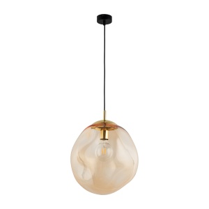 Lustra Negru Auriu 1xE27 SOL 4261TK - Img 1