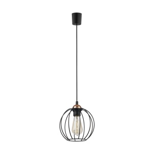 Lustra Negru Cupru 1xE27 GALAXY 1644TK - Img 1