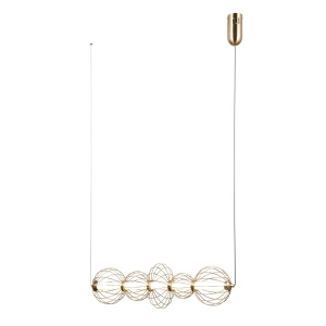 Lustra Rabel Auriu 5 x LED