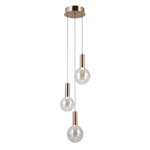Lustra Strela Auriu 3 x LED - Img 2