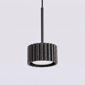Lustră suspendată AURA 1 negru Gx53 - Img 3