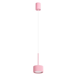 Lustră suspendată AURA 1 roz Gx53