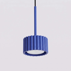 Lustră suspendată AURA 1 ultramarin Gx53 - Img 3