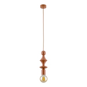 Pendul Caramiziu 1xE27 TOWER 10869TK - Img 1