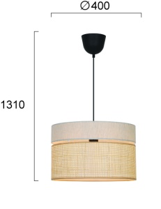 Pendul E27 Andaman 4296500 - Img 3