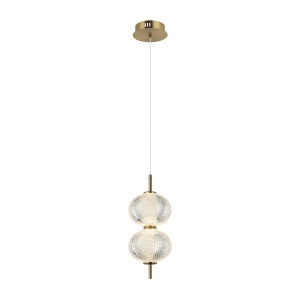 Pendul Lazie Auriu 2xLED - Img 1