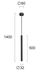Pendul LED 3000K Elliot 4201703 - Img 2