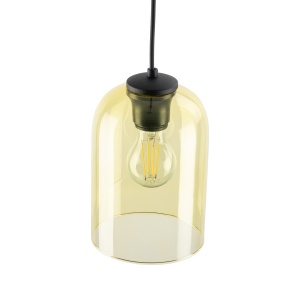Pendul Negru 1xE27 MOLLY 10297TK - Img 3