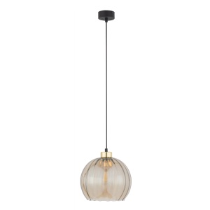 Pendul Negru Auriu 1xE27 DEVI 4636TK - Img 3