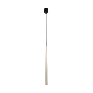Pendul Negru Auriu 1xG9 PIANO 10116TK - Img 1