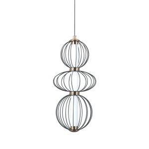 Pendul Rabel Negru 3 x LED - Img 2
