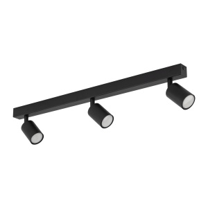 Plafoniera/ Aplica perete Negru 3xGU10 NEX 10791TK