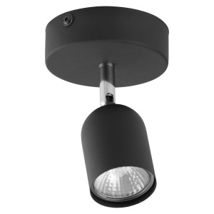 Plafoniera/ Aplica perete Negru Chrome 1xGU10 TOP 3298TK - Img 1
