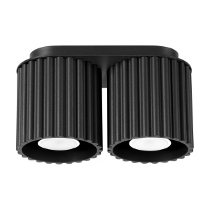 Plafonieră Aura 2 Negru GU10