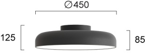 Plafoniera LED 3000K Deva 4326301 - Img 2