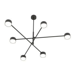 Plafoniera NATSU 6 Negru