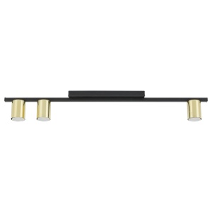 Plafoniera Negru Auriu 3xGU10 LOGAN 5672TK - Img 1