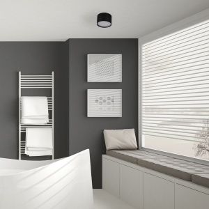 Spot aplicat Kendal Negru IP54 LED CCT - Img 3