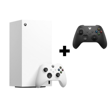 XBOX Series X 1TB Robot White (digital) + Wireless Controller Carbon Black