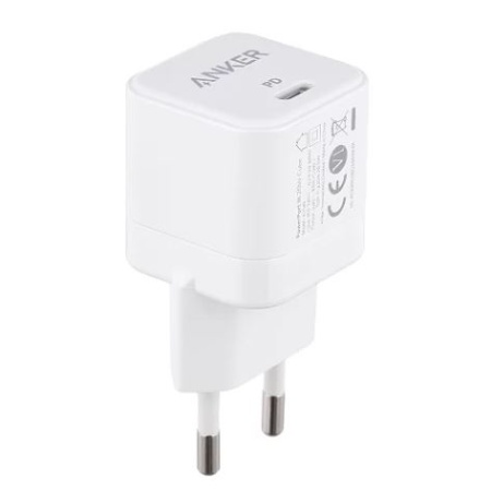Anker PowerPort III 20W Cube USB-C Charger White