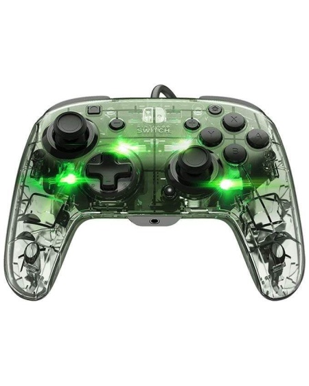 Gamepad PDP Nintendo SWITCH Deluxe Wired Pro Controller Afterglow + Audio