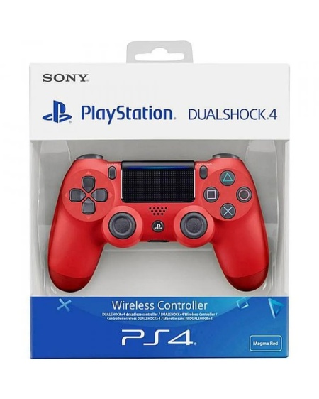 Dualshock 4 Wireless Controller PS4 Magma Red Gamepad