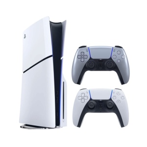 Konzola Sony Playstation 5 PS5 1TB CD/DISC + Dualsense Sterling Silver