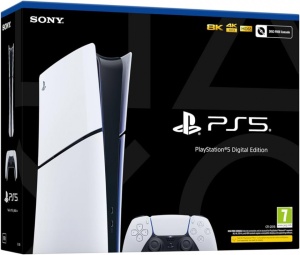 Konzola Sony Playstation 5 PS5 1TB Slim Digital + Dualsense Cosmic Red - Img 2