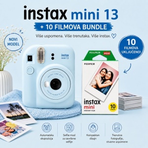 Fuji FOTOAPARAT Instax Mini 13 Frost Blue + 10 filmova