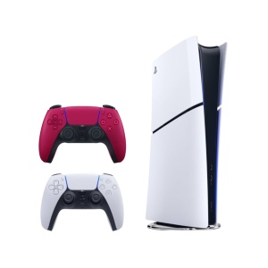 Konzola Sony Playstation 5 PS5 1TB Slim Digital + Dualsense Cosmic Red - Img 1