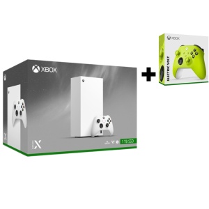 XBOX Series X 1TB Robot White (digital) + Wireless Controller Electric Volt - Img 1
