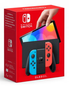 Konzola Nintendo Switch OLED Model Neon Red and Blue + Mario Kart 8 Deluxe - Img 2
