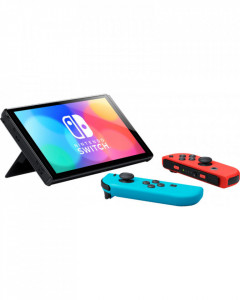 Konzola Nintendo Switch OLED Model Neon Red and Blue + Mario Kart 8 Deluxe - Img 3