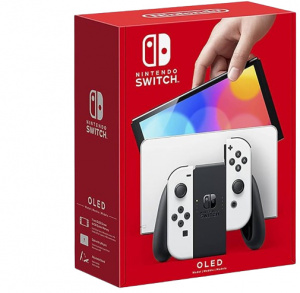 Konzola Nintendo Switch OLED Model White sa preko 40 igara - Img 2