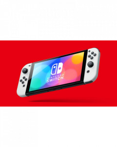 Konzola Nintendo Switch OLED Model White + Super Mario Party - Img 3