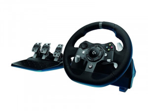 Volan Logitech Driving Force G920 XBOX ONE/S/X PC + ASTRO a10 slusalice - Img 2