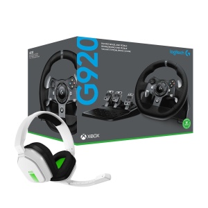 Volan Logitech Driving Force G920 XBOX ONE/S/X PC + ASTRO a10 slusalice