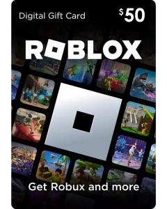 Roblox Gift Card $50 - Digital Code 5250 robloxa