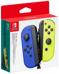 Switch Gamepad Joy-Con Pair Blue/Neon Yellow - Img 1
